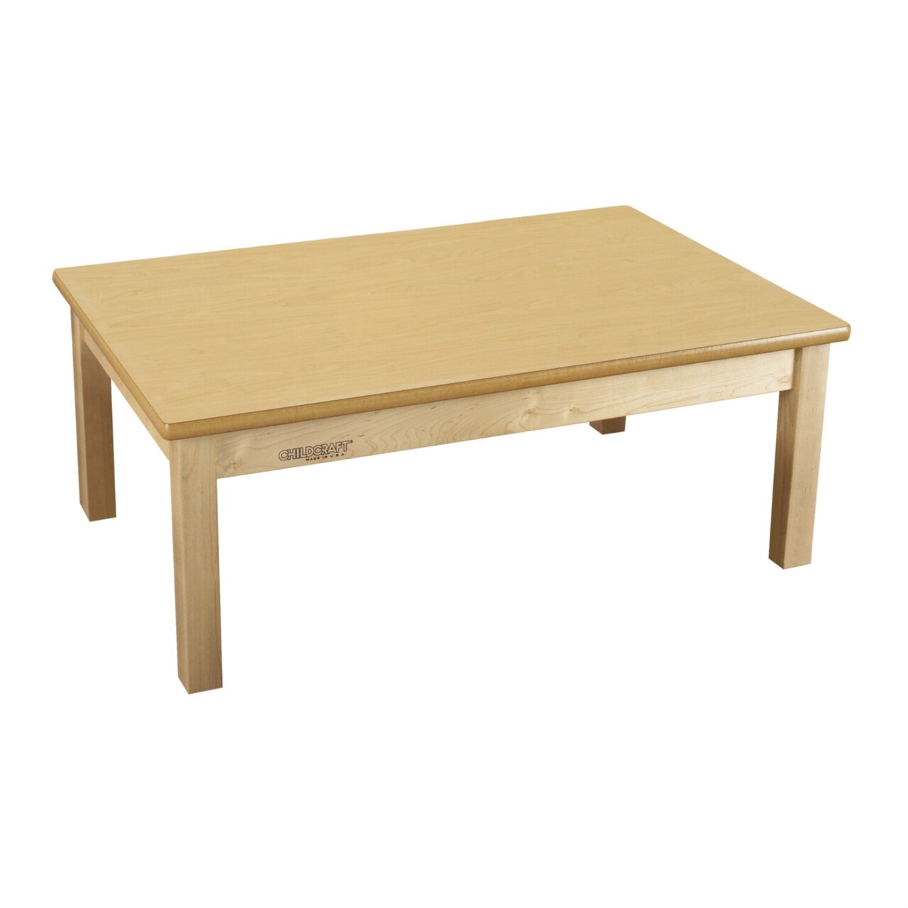 Childcraft Wood Table, Laminate Top, Rectangle, 30 x 48 x 20 Inches